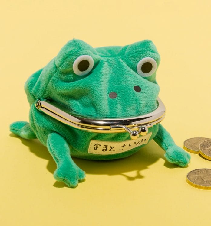Replica toad purse
