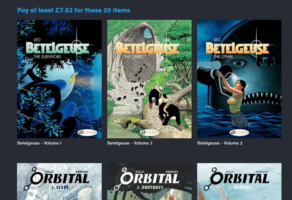 European Sci-Fi and Fantasy comics