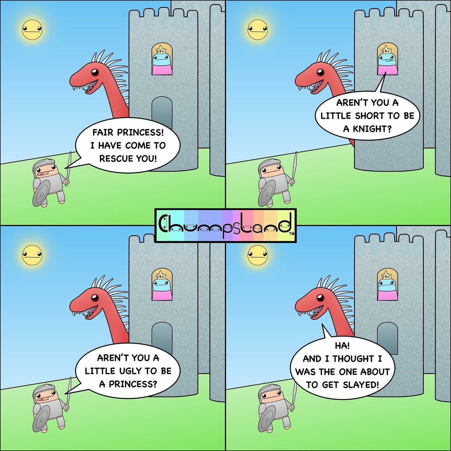 Ha! And I thought I was the one about to get slayed!