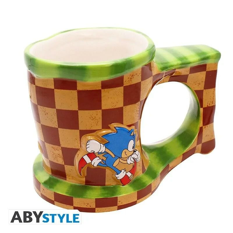 Green Hill zone coffee mug