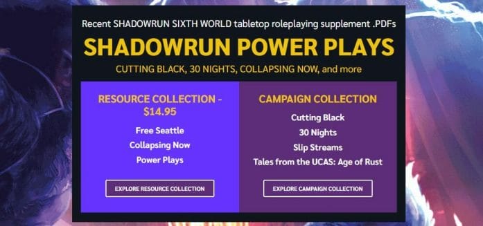 Shadowrun RPG: 30 Nights