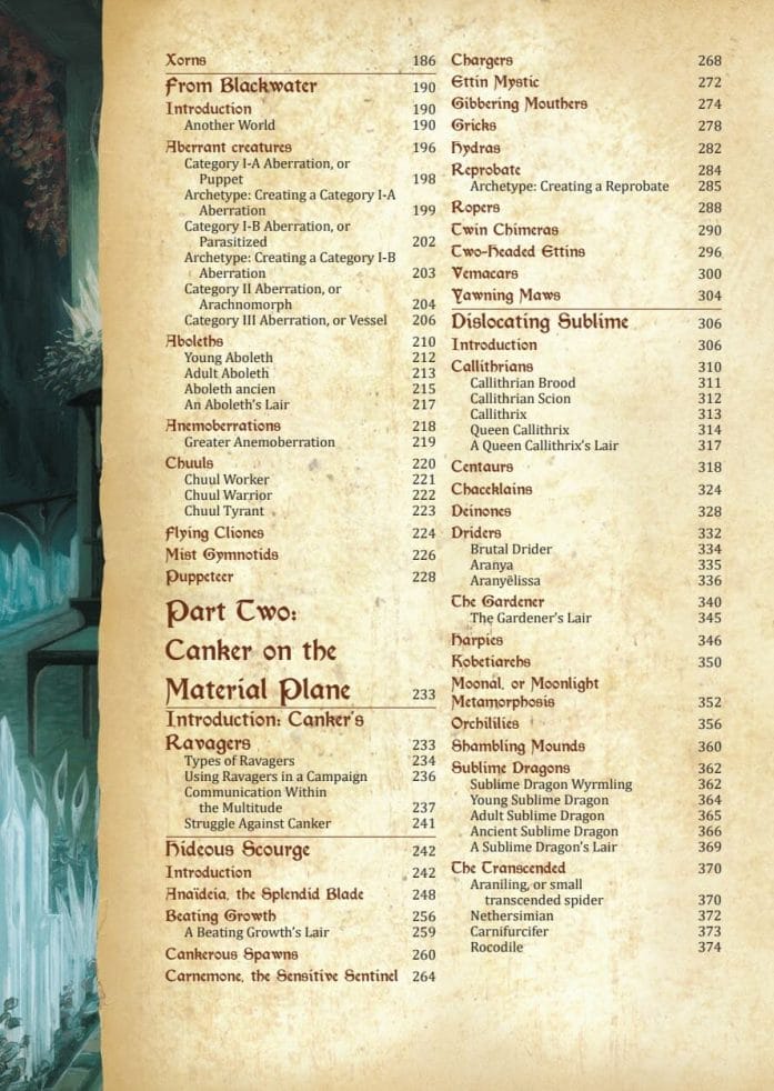 Creatures: Netherworld - Monster Compendium & Toolbox