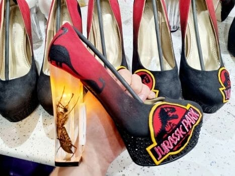 Jurassic Park high heels