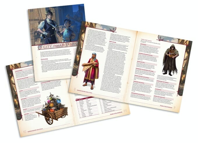 Campaign Builder: Cities & Towns for 5th Edition