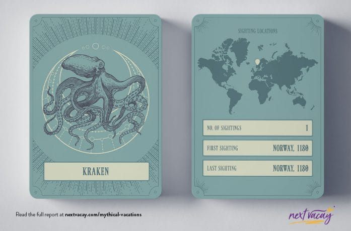 Where in the world are the -- kraken