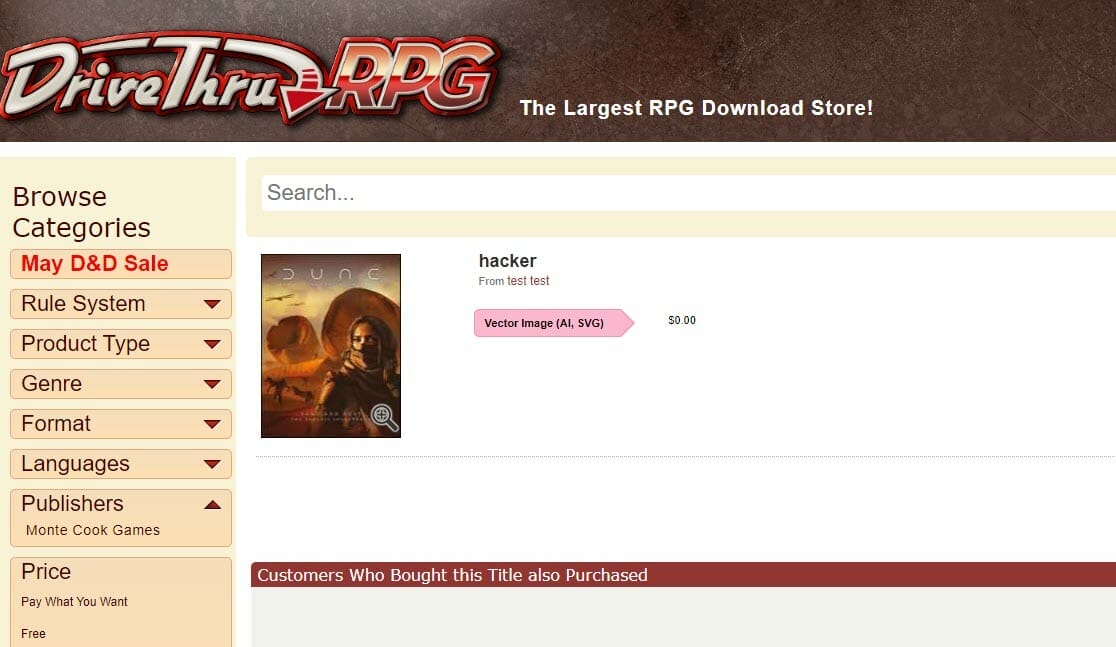 DriveThruRPG confirms hacking; customer data secure