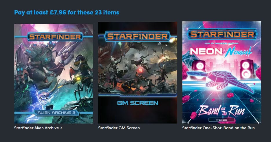 Starfinder bundle