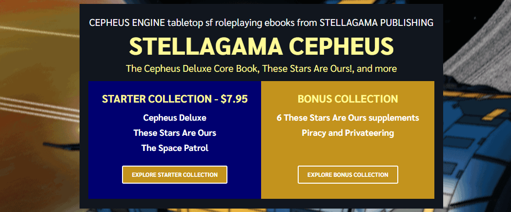 Stellagama Publishing's Cepheus Engine