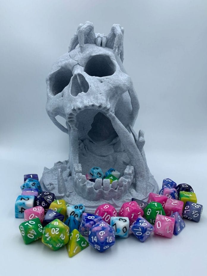 Skull Spider Desert's Kiss dice tower