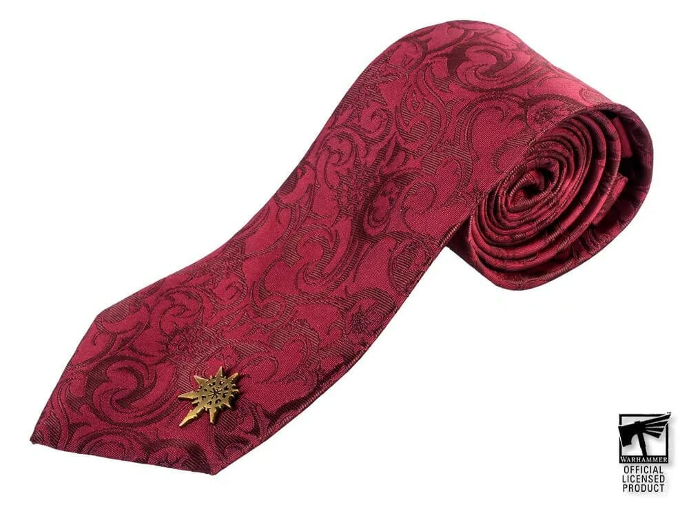 Warhammer 40K ties and pin badges