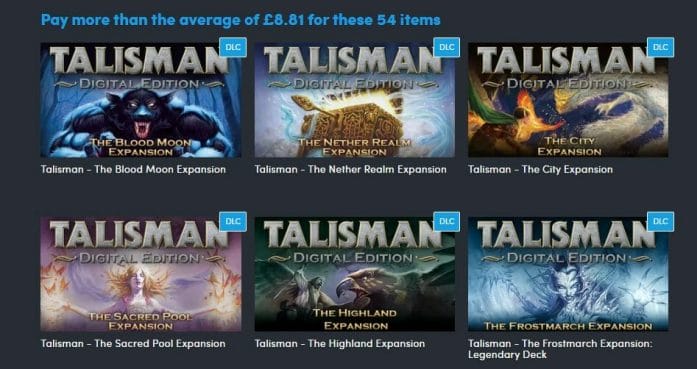 Complete Talisman Collection