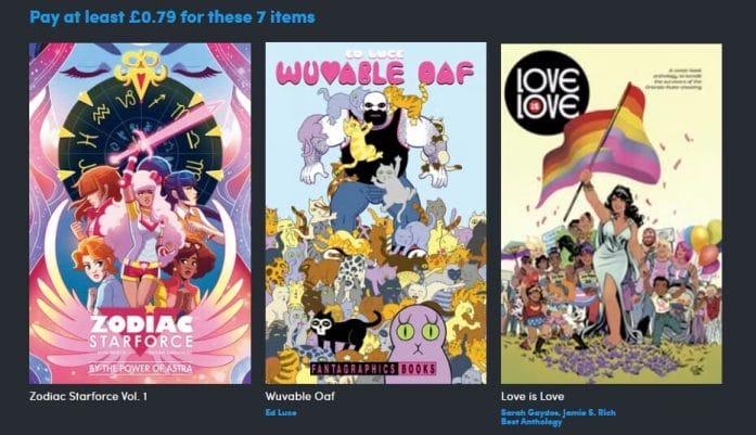 Have some Pride: Comics Are For Everyone bundle