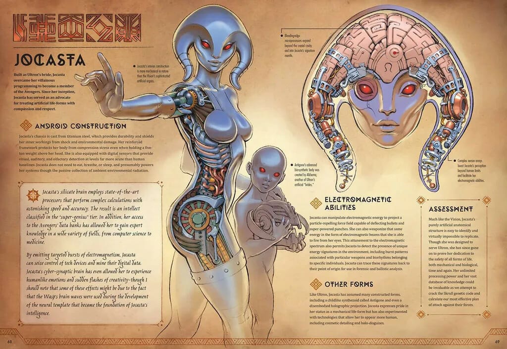 Jocasta anatomy