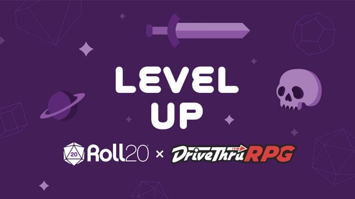 Roll20 LevelUp DriveThruRPG