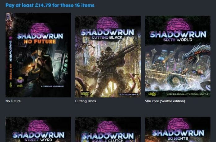 Shadowrun RPG deal
