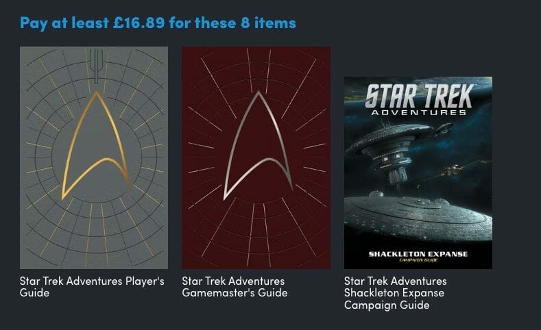 Star Trek Adventures tabletop RPG