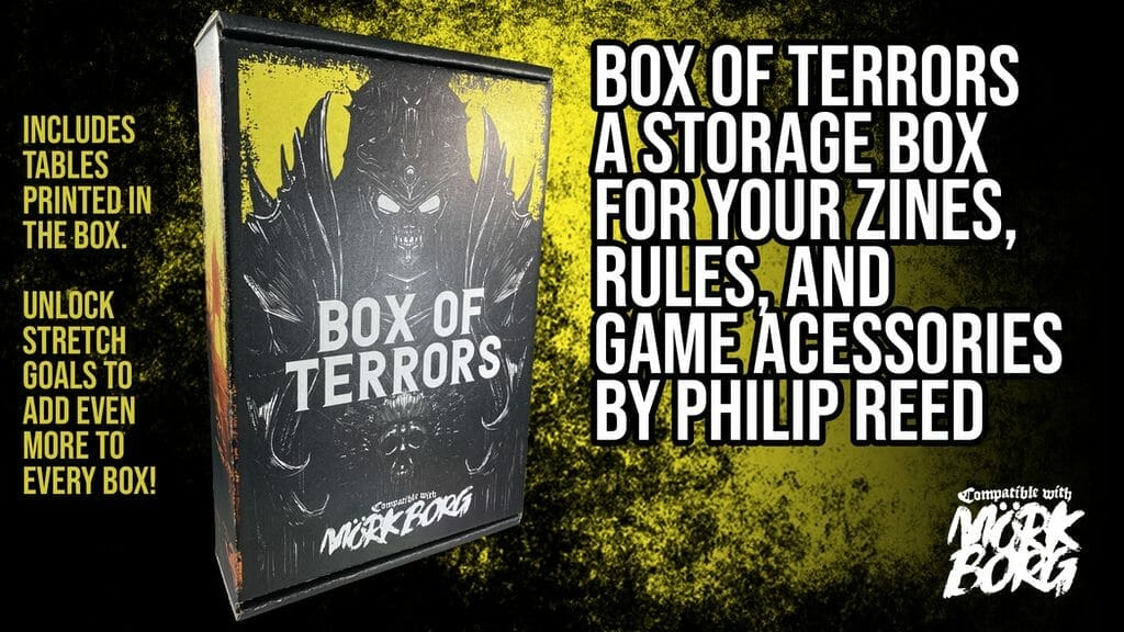  Philip Reed Kickstarts Box of Terrors