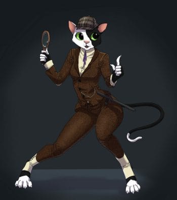Detective Tabaxi Commission by BossR4ge