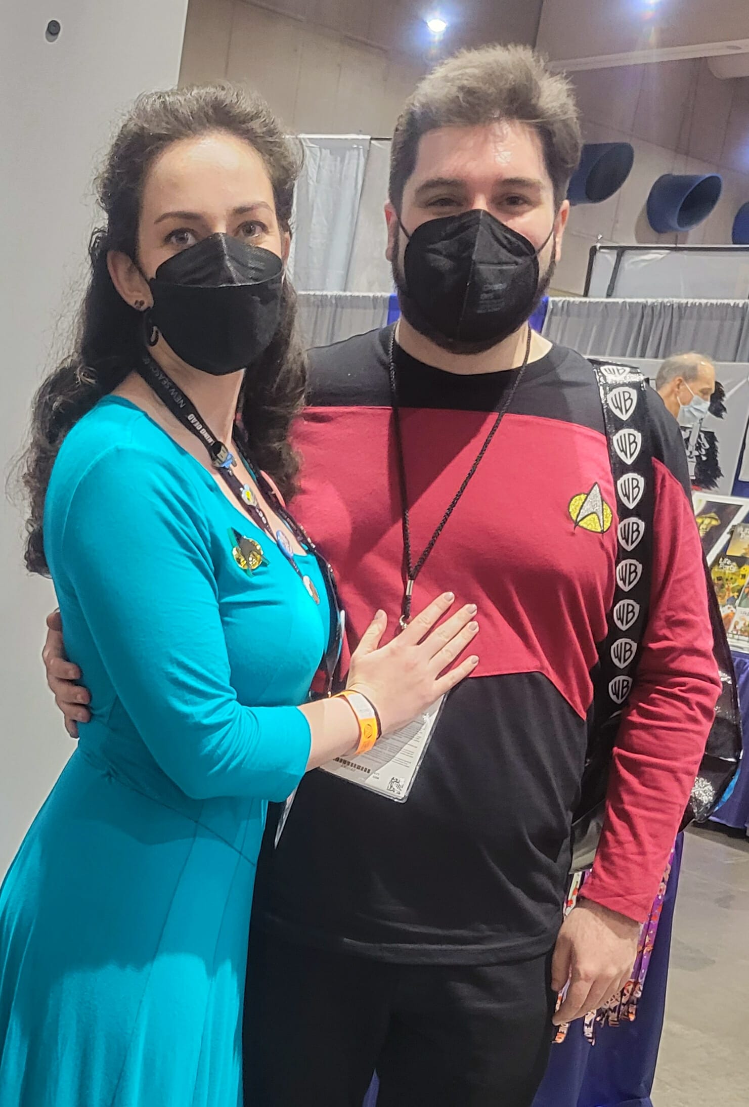 Riker and Troi