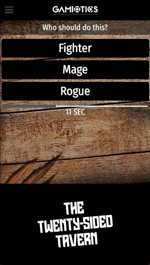 Gamiotics at The Twenty-Sided Tavern