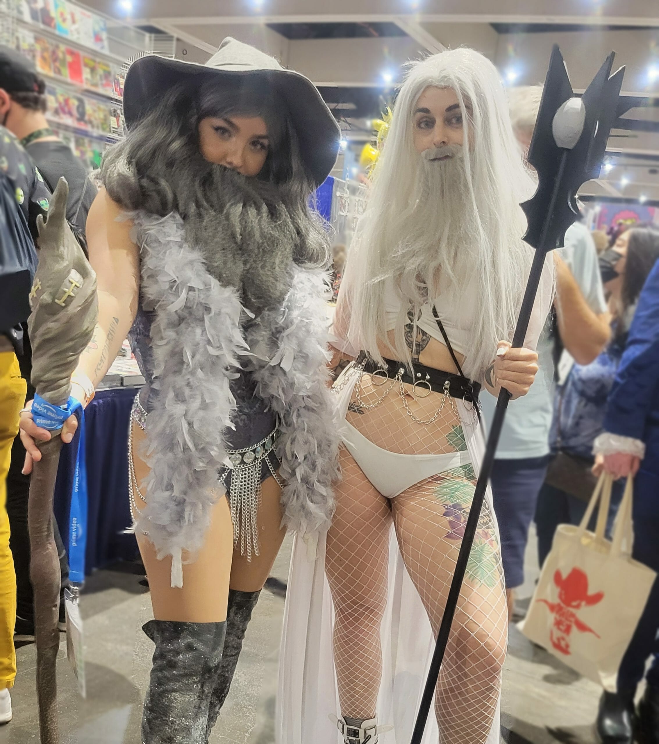 Gandalf and Saruman