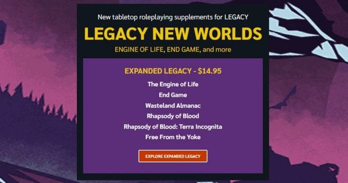 Legacy RPG: Life Among the Ruins