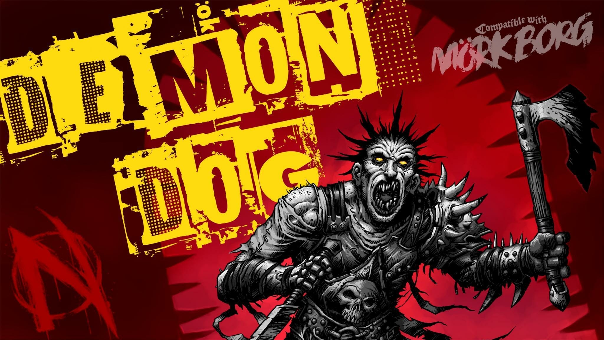 Demon Dog: Mork Borg gets punk, revenge and redemption 