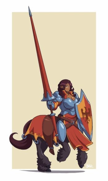 Knight Errant of Hildegaard by Blazbaros