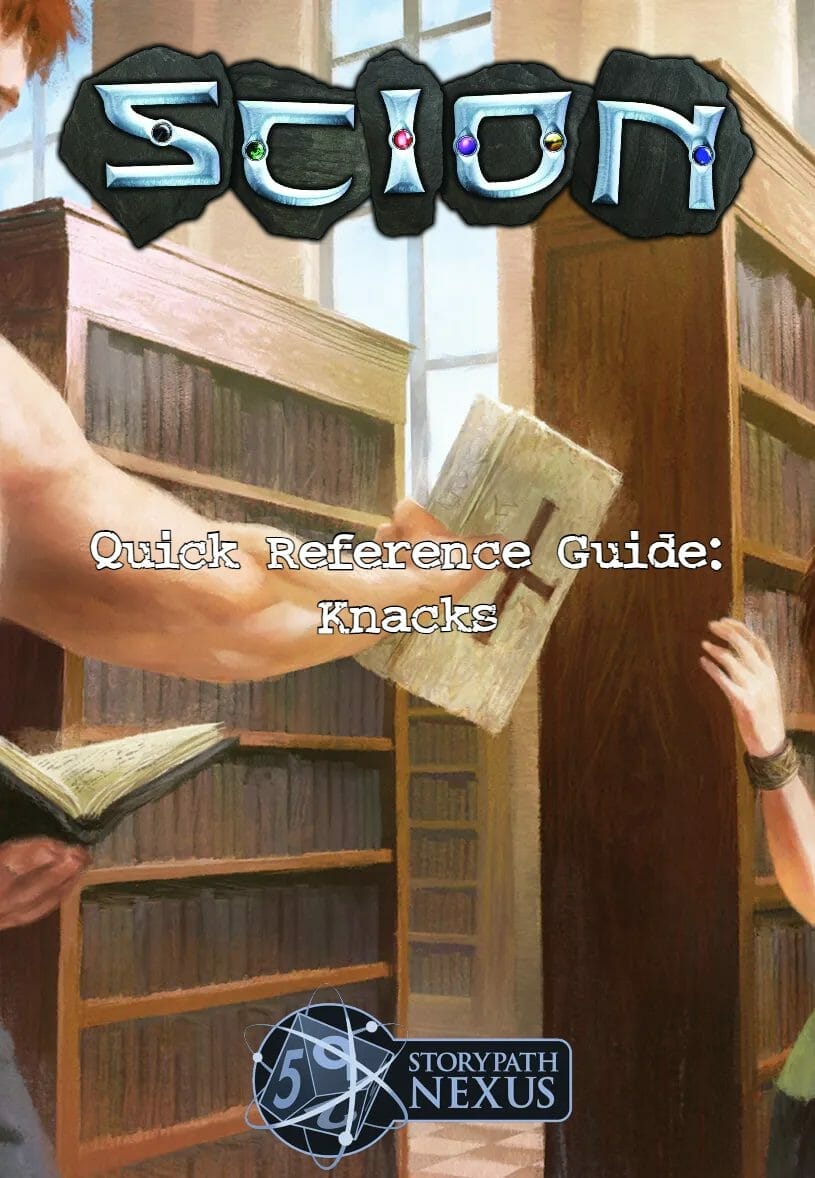 Scion Quick Reference Guide: Knacks