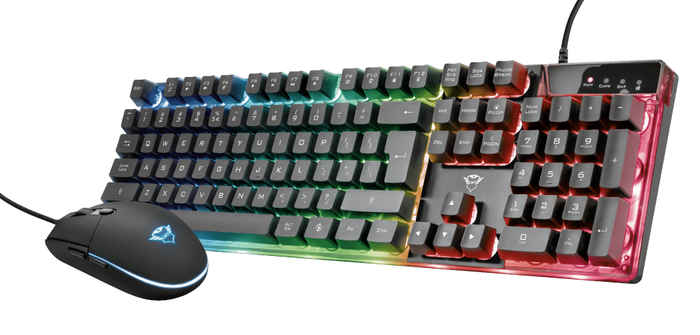 Trust Gaming Keyboard and Mouse Set GXT 838 Azor