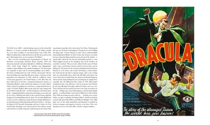 Vampire Cinema - The First One Hundred Years layout preview - dracula cover and text
