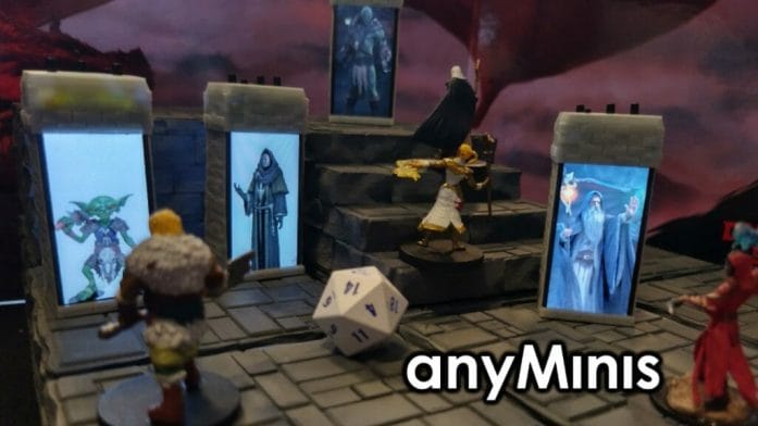 The AnyMini - An Electronic Miniature for Tabletop RPGs