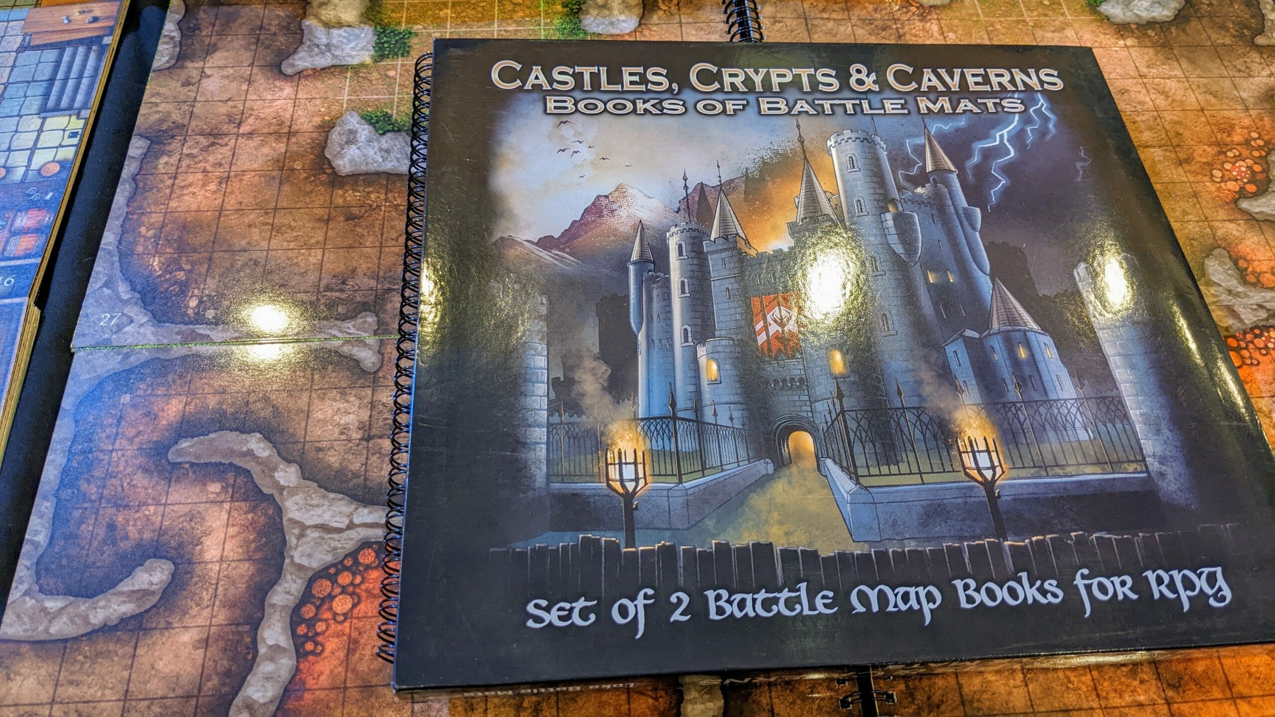 Castles, Crypts & Caverns - Books of Battle Mats