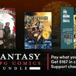 RPG Comic book deal banner
