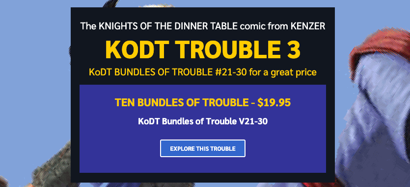 Knights of the Dinner Table Trouble 3