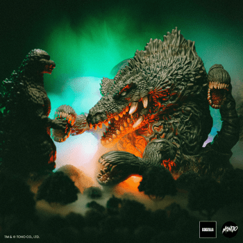 Biollante vs Godzilla model display