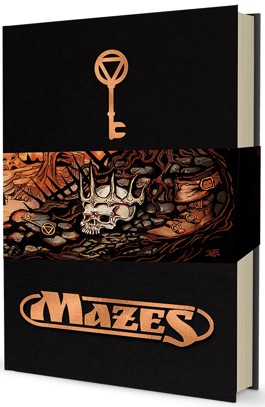 MAZES book cover