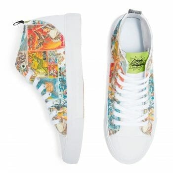 Colourful Batman high tops