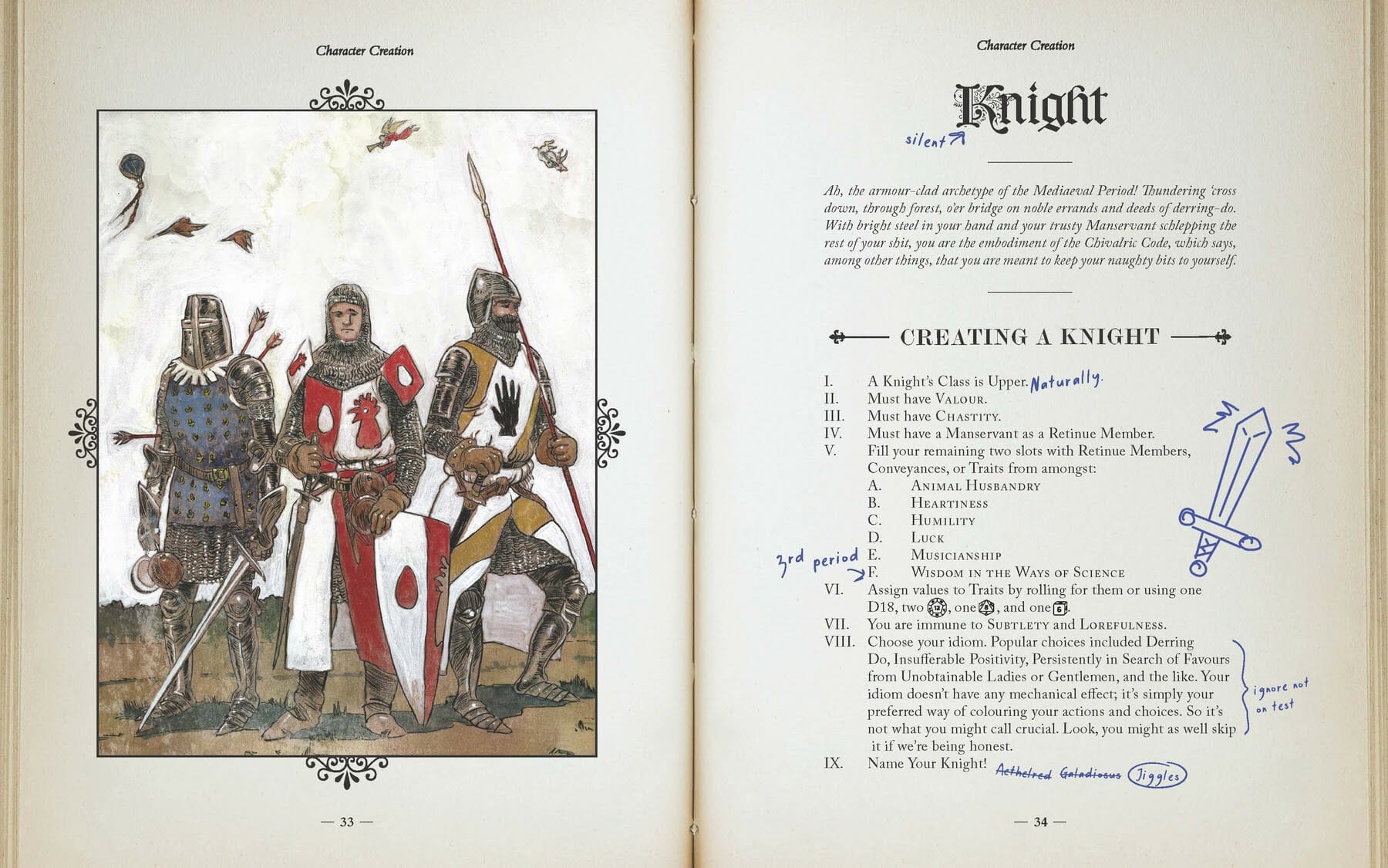 Monty Python RPG: Cocurricular Mediaeval Reenactment Programme preview 