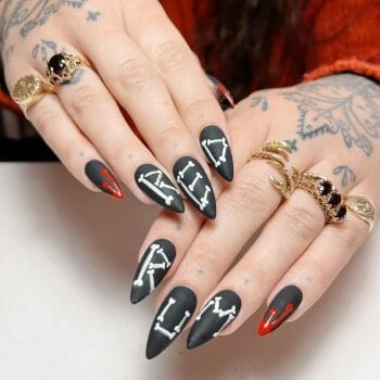 The Shining nail art by Alice McNails