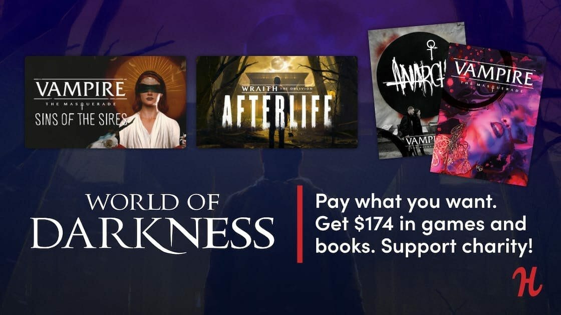 Gamer Halloween! Humble unleashes a World of Darkness bundle