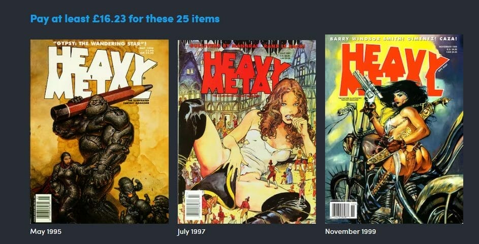 The Bleeding Heart of Heavy Metal bundles