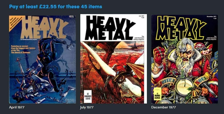 The Bleeding Heart of Heavy Metal bundles