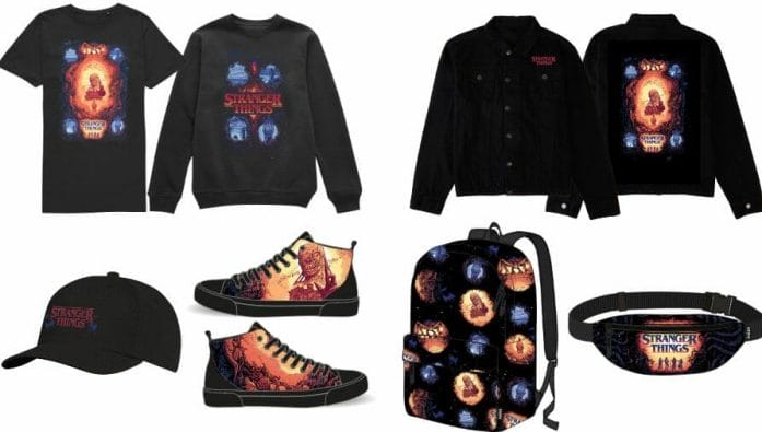 Stranger Things Day at zavvi - merch collection