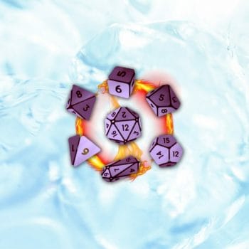 Dice of fire and ice design
