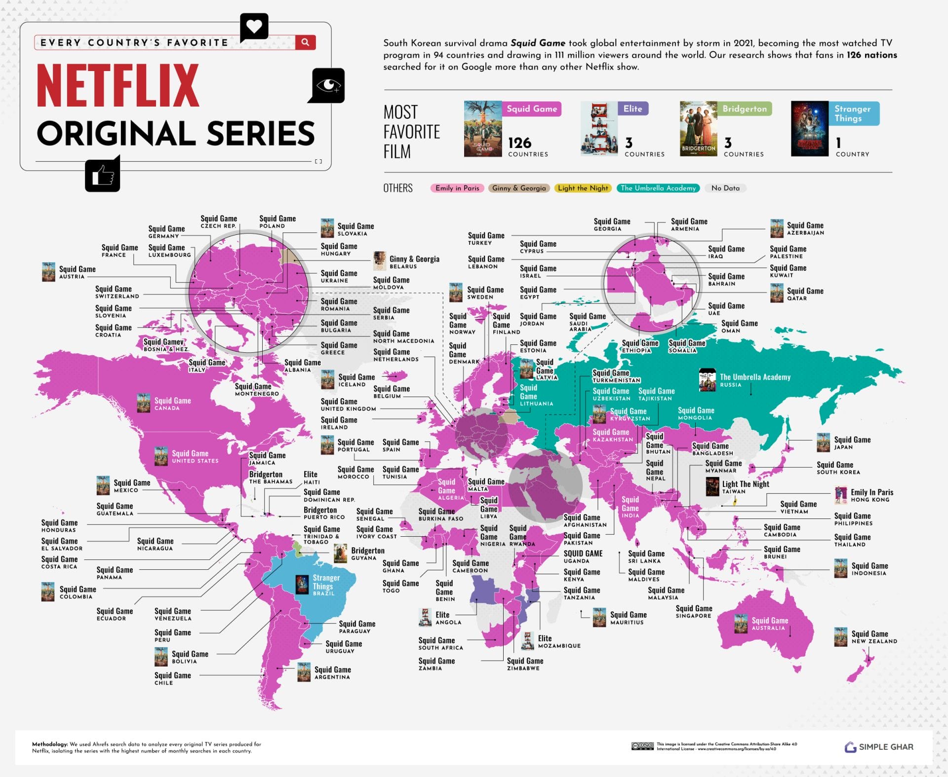 The most popular Netflix original shows around the world