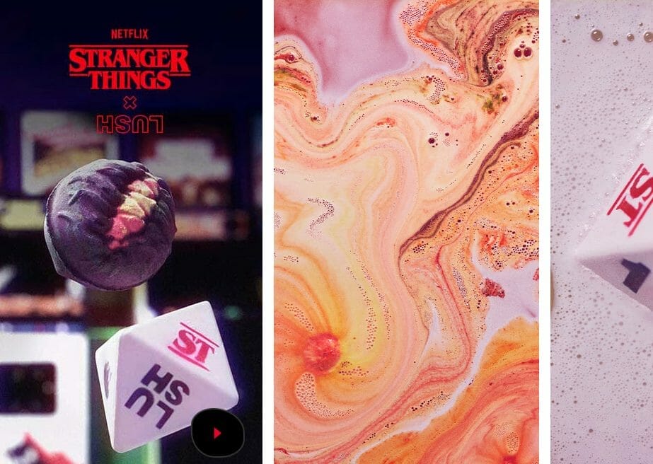 stranger things bath bombs