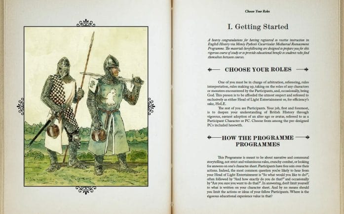 Monty Python's Supplemental Educational Resource Materials for Pre- or Inter-Course Study
