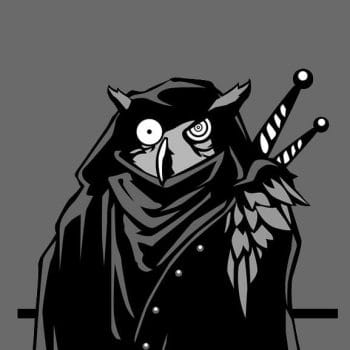 Strange Owl Games' strange owl logo