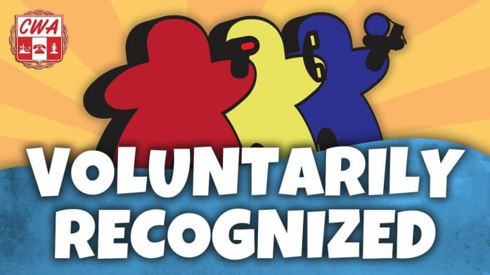 Meeple CWA-badged banner saying 'Voluntarily Recognized'